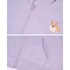 image:imageStelle Girls Zip Up Hoodies Teen Fleece Corgi Sweatshirts with PocketLavender