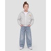 image:imageStelle Girls Zip Up Hoodies Teen Fleece Corgi Sweatshirts with PocketLight Heather Grey