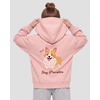 image:imageStelle Girls Zip Up Hoodies Teen Fleece Corgi Sweatshirts with PocketOrchid