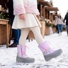 image:imageStelle Kids Snow Boots Boys Girls Waterproof Zipper Winter BootsCotton Candy Ombre