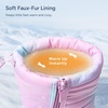 image:imageStelle Kids Snow Boots Boys Girls Waterproof Zipper Winter BootsCotton Candy Ombre