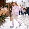 image:imageStelle Kids Snow Boots Boys Girls Waterproof Zipper Winter BootsCotton Candy Ombre