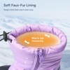 image:imageStelle Kids Snow Boots Boys Girls Waterproof Zipper Winter BootsLavender