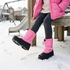 image:imageStelle Kids Snow Boots Boys Girls Waterproof Zipper Winter BootsPink