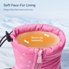 image:imageStelle Kids Snow Boots Boys Girls Waterproof Zipper Winter BootsPink
