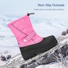 image:imageStelle Kids Snow Boots Boys Girls Waterproof Zipper Winter BootsPink