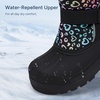 image:imageStelle Kids Snow Boots Boys Girls Waterproof Zipper Winter BootsRainbow Leopard
