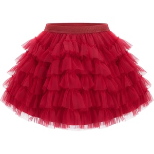 image:imageStelle Toddler Girls Tutu Skirt Kids Layered Tulle Ballet Dance SkirtRed