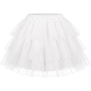 image:imageStelle Toddler Girls Tutu Skirt Kids Layered Tulle Ballet Dance SkirtWhite