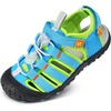 image:imageStelle Girls ClosedToe Water Sandals Hiking Beach Sport SandalsAcid Blue