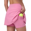image:imageStelle 14 Womens ALine Tennis Skirt High Waisted Golf Skort with PocketsCotton Candy