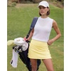 image:imageStelle 14 Womens ALine Tennis Skirt High Waisted Golf Skort with PocketsLemon Butter