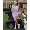 image:imageStelle 14 Womens ALine Tennis Skirt High Waisted Golf Skort with PocketsLilac