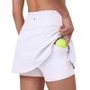 image:imageStelle 14 Womens ALine Tennis Skirt High Waisted Golf Skort with PocketsWhite