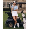 image:imageStelle 14 Womens ALine Tennis Skirt High Waisted Golf Skort with PocketsWhite