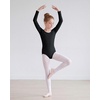 image:imageStelle Dance Leotards for Girls Long Sleeve Gymnastics Outfits 214YBlack