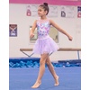 image:imageStelle Girls Skirt with Gymnastic Short Metallic Dance Tulle SkortLavender
