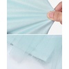 image:imageStelle Girls Skirt with Gymnastic Short Metallic Dance Tulle SkortLight Blue