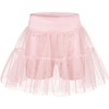 image:imageStelle Girls Skirt with Gymnastic Short Metallic Dance Tulle SkortPink
