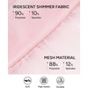 image:imageStelle Girls Skirt with Gymnastic Short Metallic Dance Tulle SkortPink
