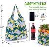 image:imageStelle Lightweight Reusable Grocery Bag with Handles Ripstop Nylon Foldable Tote Shopping Bags for Travel and GroceriesLemon Delight