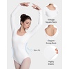 image:imageStelle Long Sleeve Ballet Dance Leotards for WomenWhite