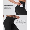 image:imageStelle Womens Fleece Lined Leggings with Pockets High Waisted Yoga PantsBlack