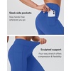 image:imageStelle Womens Fleece Lined Leggings with Pockets High Waisted Yoga PantsCobalt Blue