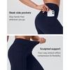 image:imageStelle Womens Fleece Lined Leggings with Pockets High Waisted Yoga PantsNavy
