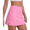 image:imageStelle 14 Womens ALine Tennis Skirt High Waisted Golf Skort with PocketsCotton Candy