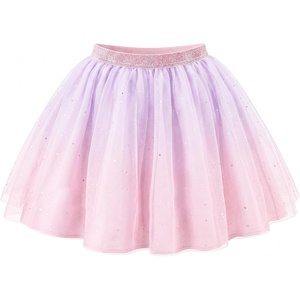image:imageStelle Tutu for Girls Skirt Layered Tulle Ballet Princess Birthday OutfitUnicorn Ombre