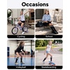 image:imageStelle 3 Pairs Kids Soccer Socks Girls Striped Athletic Knee High Socks3 Pairs3black
