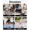 image:imageStelle 3 Pairs Kids Soccer Socks Girls Striped Athletic Knee High Socks3 Pairs3black Stripe