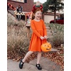 image:imageStelle Girls Cotton Long Sleeve Dress Twirl Skater Dress 312YOrange