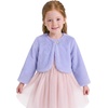 image:imageStelle Girls Faux Fur Dress Coat Cozy Bolero Shrug Button JacketLavender