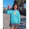 image:imageStelle Girls Hoodies Fleece Sweatshirts Pullover Tops Kids Trendy ClothesAqua Blue