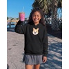 image:imageStelle Girls Hoodies Fleece Sweatshirts Pullover Tops Kids Trendy ClothesBlack