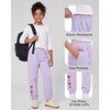 image:imageStelle Girls Love Graphic Jogger SweatpantsHeart Crosslavender