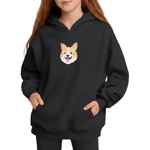 image:imageStelle Girls Hoodies Fleece Sweatshirts Pullover Tops Kids Trendy ClothesBlack