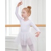 image:imageStelle Ballet Leotards for Girls Ballerina Outfit Long Sleeve Dance DressWhite