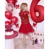 image:imageStelle Girls Sequin Top and Tutu Skirt Sets 2 Piece Outfits 515 YRed