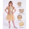 image:imageStelle Girls Sequin Top and Tutu Skirt Sets 2 Piece Outfits 515 YRose Gold