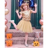 image:imageStelle Girls Sequin Top and Tutu Skirt Sets 2 Piece Outfits 515 YRose Gold