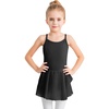 image:imageStelle Toddler Ballet Outfit for Girls Sleeveless Gymnastics Dance LeotardStyle 1black