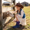 image:imageStelle Girls Insulated Winter Rain BootsNavy