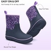 image:imageStelle Girls Insulated Winter Rain BootsNavy