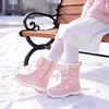 image:imageStelle Girls Snow Boots Warm Faux Fur Collar Kids Winter ShoesPink