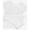 image:imageStelle Ballet Leotard for Women Twist Back Short Sleeve DancewearWhite