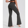 image:imageStelle Fleece Lined Leggings with Pockets for Women High Waisted Yoga PantsCharcoal