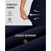image:imageStelle Fleece Lined Leggings with Pockets for Women High Waisted Yoga PantsNavy